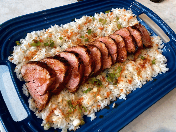  Smoked Honey Sriracha Pork Tenderloin Cooking with Big Poppa